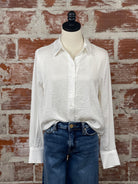 Dex Day To Night Top in White-111 - Woven Top F/W (June- Nov)-Little Bird Boutique