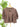 THML Puff Sleeve Peasant Top in Brown-111 - Woven Top F/W (June- Nov)-Little Bird Boutique