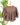 THML Puff Sleeve Peasant Top in Brown-111 - Woven Top F/W (June- Nov)-Little Bird Boutique