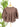 THML Puff Sleeve Peasant Top in Brown-111 - Woven Top F/W (June- Nov)-Little Bird Boutique