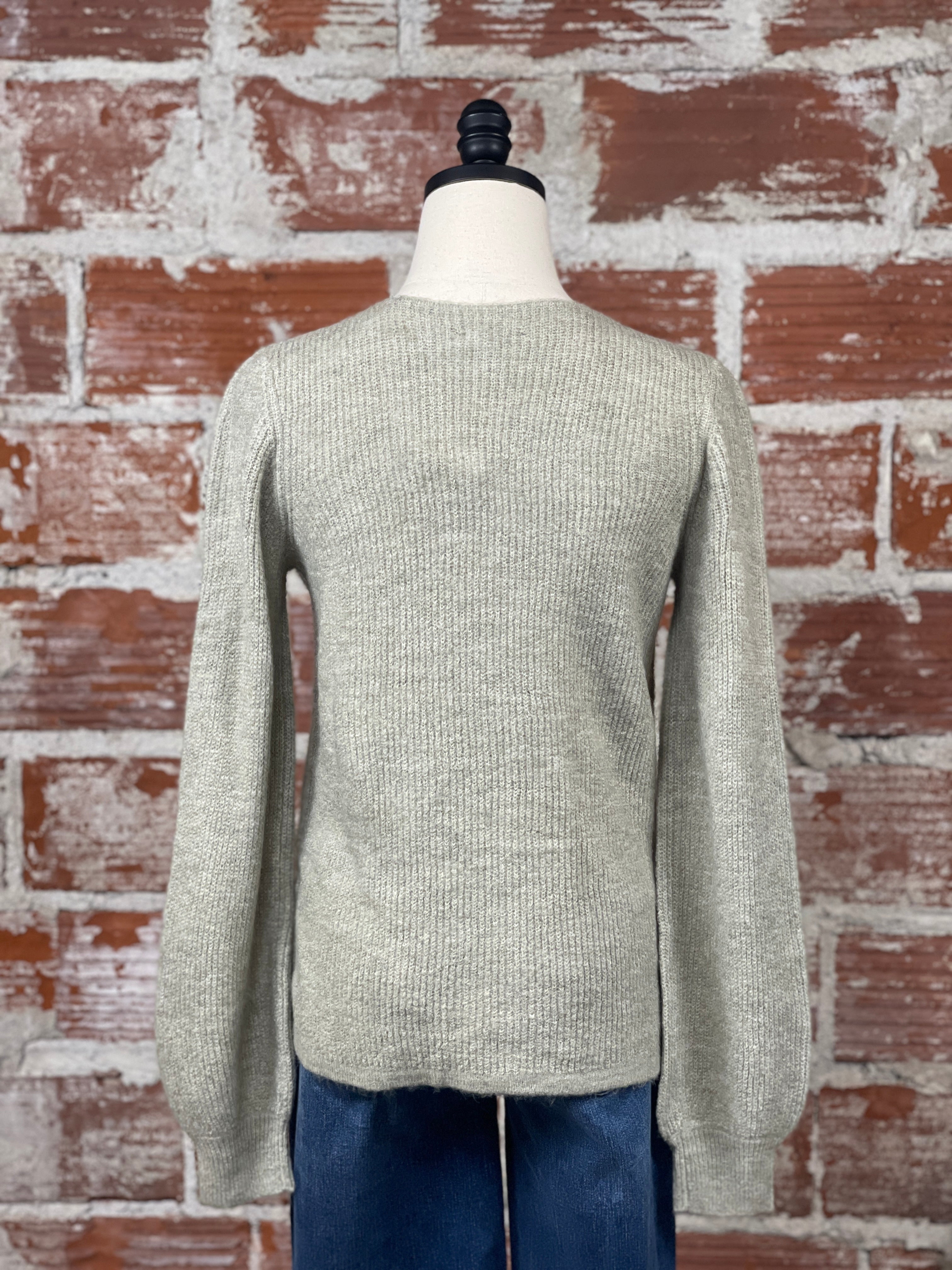 Flag and Anthem Shreveport Sweater in Light Sage-131 - Sweaters F/W (July - Dec)-Little Bird Boutique