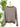 Prescott Henley Sweater in Brown/Cream Stripe-131 - Sweaters F/W (June - Nov)-Little Bird Boutique
