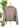 Midora Zip-Up Bubble Jacket in Moon Rock-142 Sweatshirts & Hoodies-Little Bird Boutique