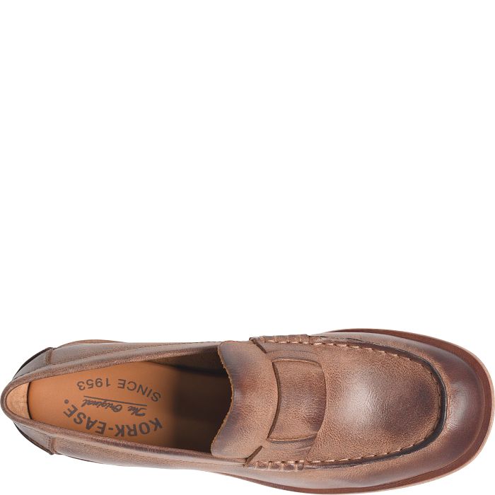 KORK-EASE Kya Loafer in Dark Brown Sandal-312 Shoes-Little Bird Boutique