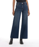 KUT From The Kloth Meg High Rise Wide Leg Jeans in Exhibited Wash-210 Denim-Little Bird Boutique