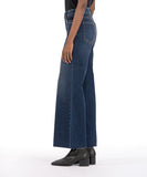 KUT From The Kloth Meg High Rise Wide Leg Jeans in Exhibited Wash-210 Denim-Little Bird Boutique