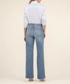 KUT From the Kloth Jodi High Rise Wide Leg in Vital wash-210 Denim-Little Bird Boutique