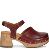 Kork-Ease Tinsley Clogs n Dark Red-312 Shoes-Little Bird Boutique
