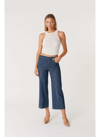 Level 99 Anabelle Cropped Pant in Stargazer-210 Denim-Little Bird Boutique