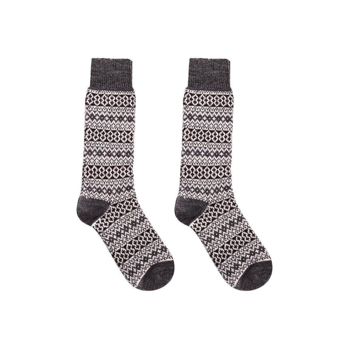 Nordic Wools Socks Merino Wool in Perform™ (Torsten - Charcoal) - Unisex-311 Fashion Accessories-Little Bird Boutique