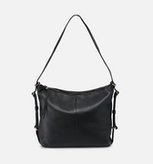 HOBO Emily Convertible Backpack in pebbled Black Leather-341 Handbags & Purses-Little Bird Boutique