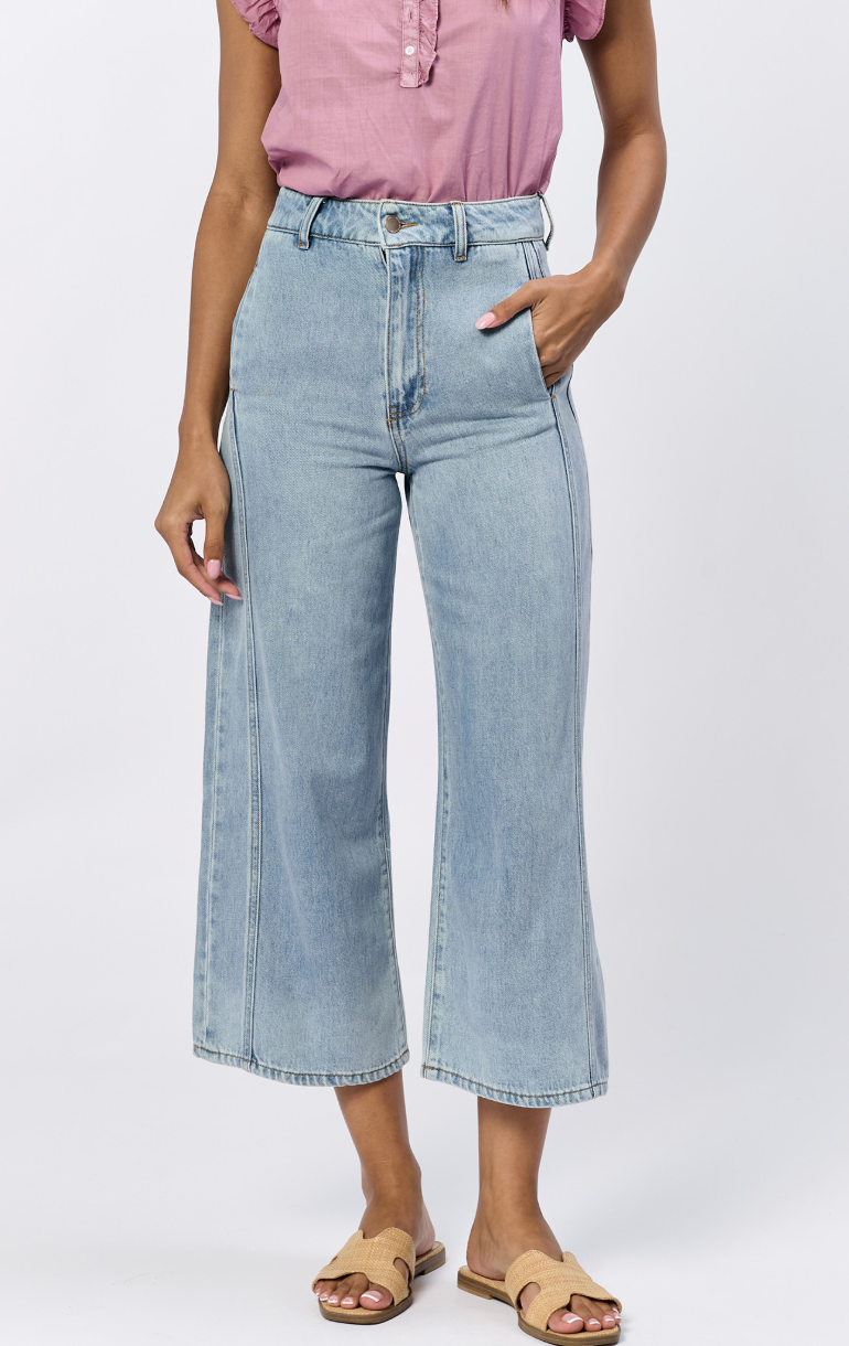 Dear John Audrey Jeans in Ocean-210 Denim-Little Bird Boutique