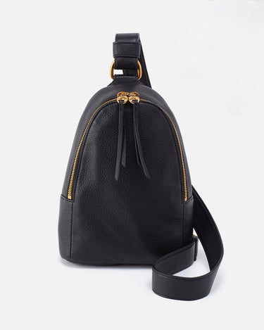 HOBO Fern Sling Bag in Black-342 - Crossbody & Fanny Bags-Little Bird Boutique