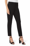 Liverpool Kelsey Knit Trouser in Black-220 Pants-Little Bird Boutique