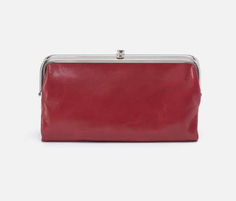 Hobo Lauren Clutch-Wallet in Cranberry