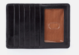 HOBO Euro Slide Card Case in Black-344 Wallets/Clutches-Little Bird Boutique