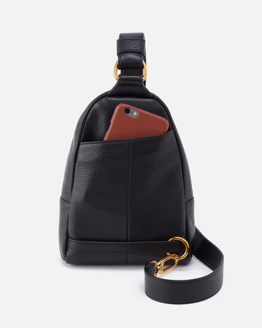 HOBO Fern Sling Bag in Black-342 - Crossbody & Fanny Bags-Little Bird Boutique