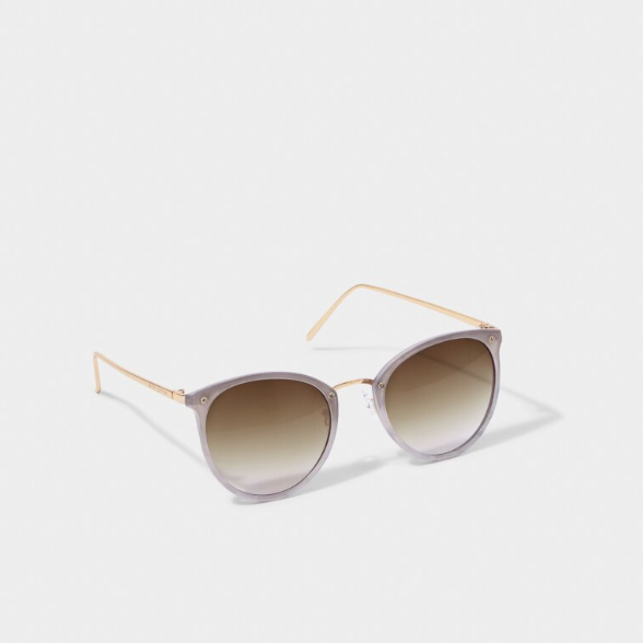 Katie Loxton Santorini Sunglasses in Taupe Gradient-311 Fashion Accessories-Little Bird Boutique
