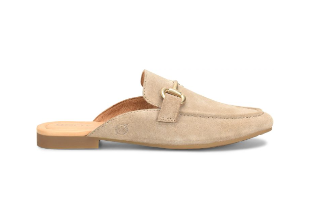 Born Lareina Mule in Taupe Suede-312 Shoes-Little Bird Boutique