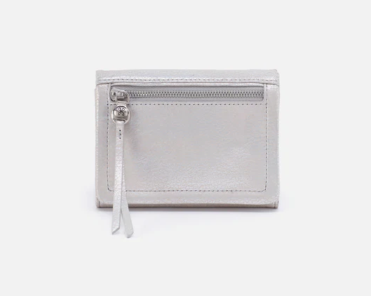 HOBO Lumen Medium Bifold in Silver-344 Wallets/Clutches-Little Bird Boutique