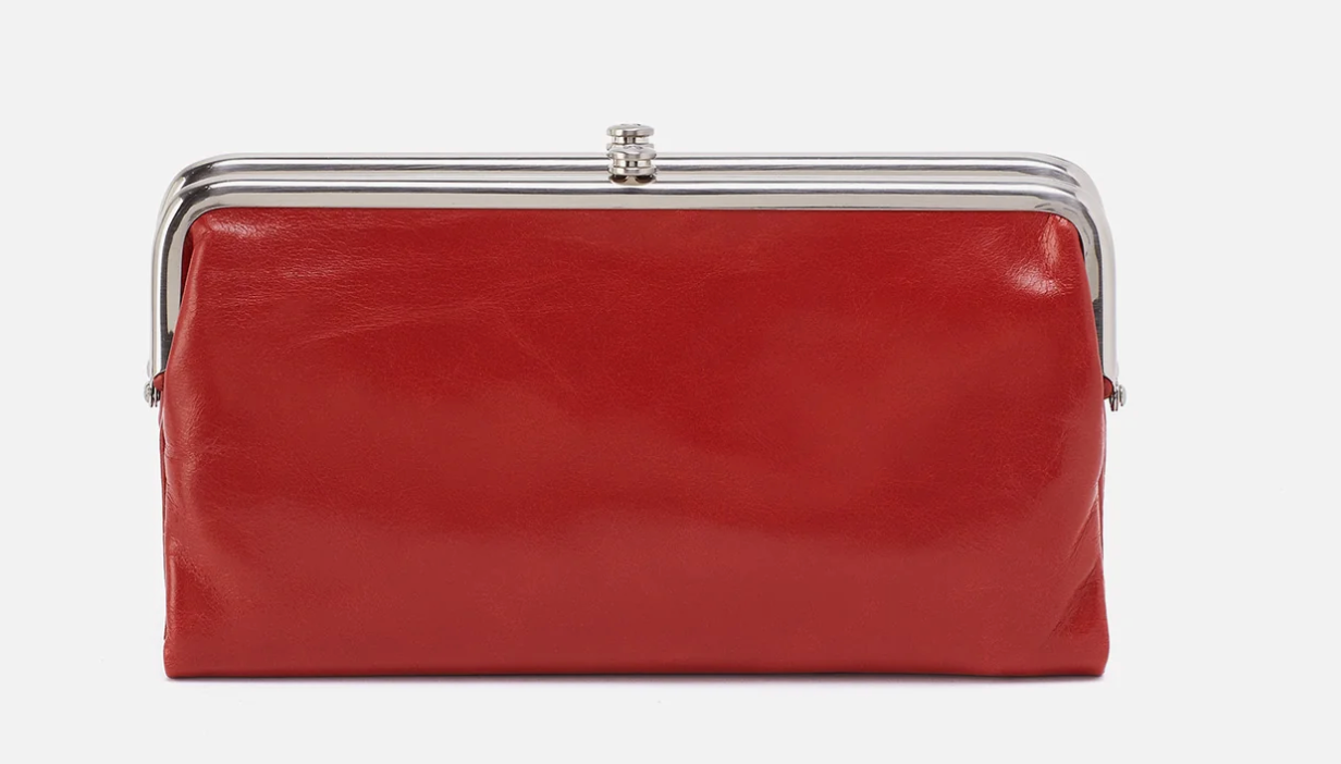 Hobo Lauren Clutch-Wallet in Brick-344 Wallets/Clutches-Little Bird Boutique