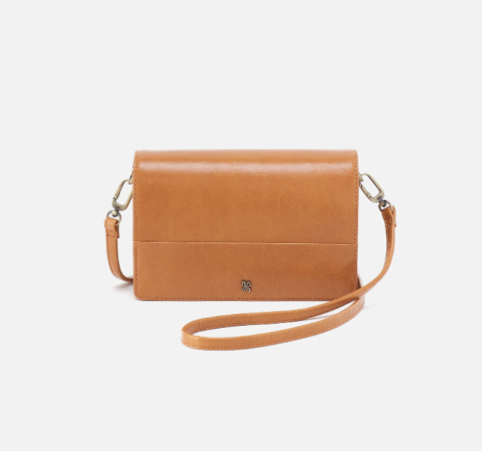 HOBO Jill Phone Crossbody in Natural-342 - Crossbody & Fanny Bags-Little Bird Boutique