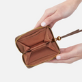HOBO Hart Card Case in Dark Elm-344 Wallets/Clutches-Little Bird Boutique