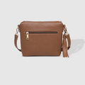 Louenhide Kasey Textured Crossbody in Cocoa or Black-342 - Crossbody & Fanny Bags-Little Bird Boutique