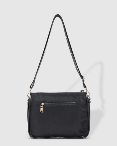Louenhide Milan Nylon Crossbody in Beige, Black or Khaki-342 - Crossbody & Fanny Bags-Little Bird Boutique
