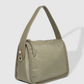 Louenhide Milan Nylon Crossbody in Beige, Black or Khaki-342 - Crossbody & Fanny Bags-Little Bird Boutique