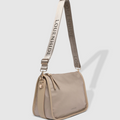 Louenhide Milan Nylon Crossbody in Beige, Black or Khaki-342 - Crossbody & Fanny Bags-Little Bird Boutique