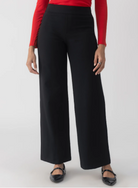 Sanctuary Runway Ponte Trouser in Black-220 Pants-Little Bird Boutique