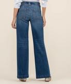 KUT from the Kloth Jodi HIgh RIse WIde Leg w/ Porkchop Pockets-210 Denim-Little Bird Boutique