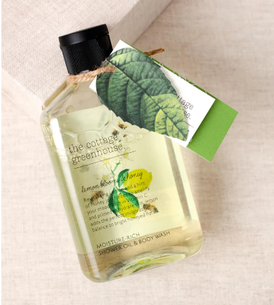 The Cottage Greenhouse Lemon Blooms & Honey Bath Wash-440 Bath & Body-Little Bird Boutique