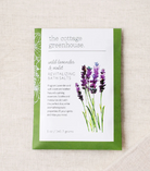 The Cottage Greenhouse Wild Lavender & Violet Bath Salts-440 Bath & Body-Little Bird Boutique