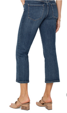 Liverpool Hannah Cropped Flare Jeans in Bolsa Chica-210 Denim-Little Bird Boutique