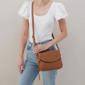 HOBO Fern Messenger in Warm Honey-342 - Crossbody & Fanny Bags-Little Bird Boutique