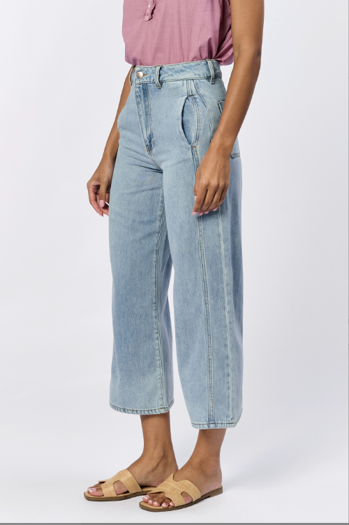 Dear John Audrey Jeans in Ocean-210 Denim-Little Bird Boutique