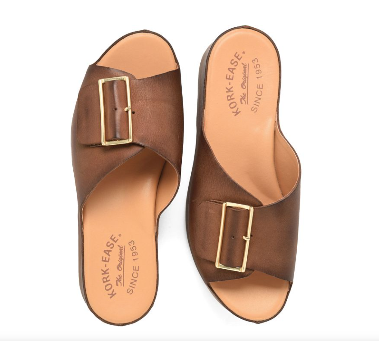 KORK-EASE York Flatform in Brown Terra-312 Shoes-Little Bird Boutique