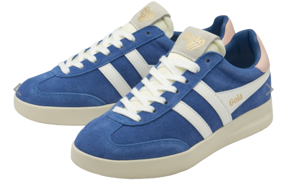 Gola Cyclone Sneakers in Sapphire, Off White and Pearl Pink-312 Shoes-Little Bird Boutique
