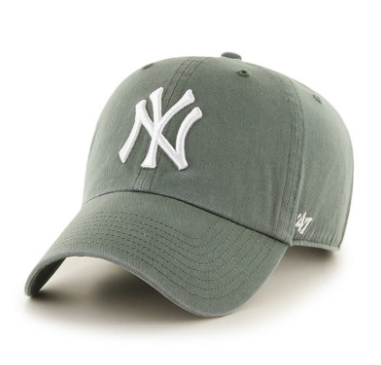 '47 New York Yankees Clean Up Hat in Moss-311 Fashion Accessories-Little Bird Boutique
