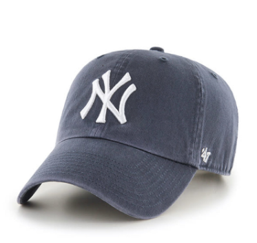 '47 New York Yankees Clean Up Hat in Vintage Navy-311 Fashion Accessories-Little Bird Boutique