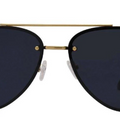 I-SEA River Gold Smoke Sunglasses-311 Fashion Accessories-Little Bird Boutique
