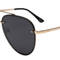 I-SEA River Gold Smoke Sunglasses-311 Fashion Accessories-Little Bird Boutique