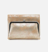 HOBO Robin Compact Wallet in Saddle Stardust-344 Wallets/Clutches-Little Bird Boutique