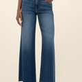 KUT from the Kloth Meg High Rise in Inexhaustible Wash-210 Denim-Little Bird Boutique