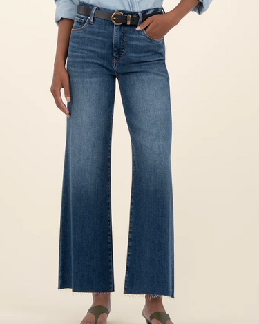 KUT from the Kloth Meg High Rise in Inexhaustible Wash-210 Denim-Little Bird Boutique