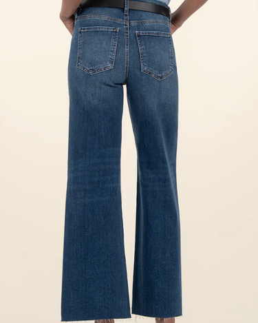KUT from the Kloth Meg High Rise in Inexhaustible Wash-210 Denim-Little Bird Boutique