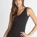 Nikibiki Reversible Tank in Charcoal-121 - Jersey Tops F/W (July - Dec)-Little Bird Boutique