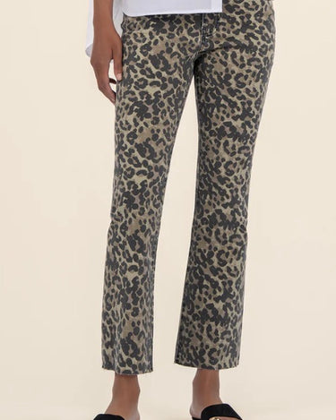 Kut from the Kloth Kelsey Jeans in Leopard Print-210 Denim-Little Bird Boutique